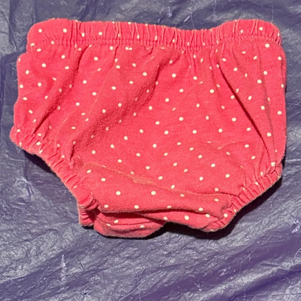 Healthtex Pink and White Polka Dot Diaper Cover 🌸💖